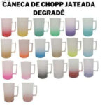 CANECA CHOPP – 500ML – 65G – JATEADO DEGRADÊ