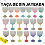 TAÇA DE GIN 580ML – 100G – JATEADA DEGRADÊ *PREMIUM*