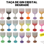 TAÇA DE GIN 580ML – 100G – CRISTAL DEGRADÊ PREMIUM