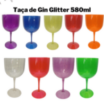 TAÇA DE GIN 580ML – 100G – GLITTER PREMIUM