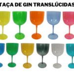 KIT 10 TAÇAS DE GIN 580ML – 100G – LISA TRANSLÚCIDA