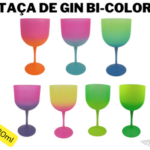 TAÇA DE GIN 580ML – 100G – JATEADA BICOLOR – *PREMIUM*