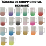 CANECA CHOPP – 500ML – 65G – CRISTAL DEGRADÊ